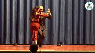 Santiago Castro Francesca Del Buono  NUOVA ACCADEMIA ROMANA DEL TANGO  Tango Oasis 2018 [upl. by Lazor327]