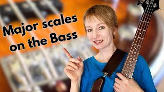 Bass Guitar Tutorial Mastering a Major Scale  bassforbeginners [upl. by Stanford]