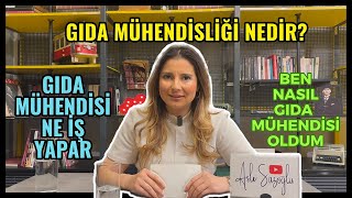 Aslı Sazoğlu Gıda Mühendisliği Nedir  Gıda Mühendisi Ne iş Yapar [upl. by Amlev259]