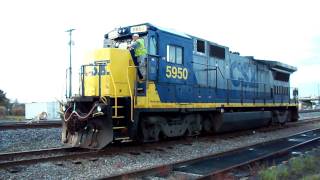 CSX B408 Startup [upl. by Auhoj]