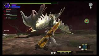 MHGU Stormlord Amatsu Longsword Valor Style [upl. by Ardnuaed]