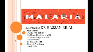 DAY1 Infectious Disease MALARIA Management [upl. by Lambart]