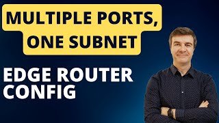 How to configure multiple LAN ports on the same subnet on EdgeRouter X in 2023 [upl. by Enois]