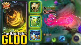 GLOO BEST SUPPORT TANK BUILD GLOO NON CC SKILL COMBO GLOO COUNTER  MLBB GLOO GAMEPLAY [upl. by Loraine]