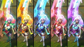 All Winterblessed Senna Chromas League of Legends [upl. by Voe673]