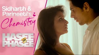 Sidharth Malhotra amp Parineeti Chopras Chemistry  Romantic Scene  Hasee Toh Phasee [upl. by Akienat]