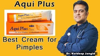 Best Cream for Pimples and Fairness  Aqui Plus  Best Homeopathy Cream for pimples [upl. by Adianes656]