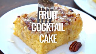 How to make Southern Fruit Cocktail Cake [upl. by Nottnerb]