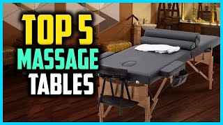 Top 5 Best Portable Folding Massage Tables in 2024 Reviews [upl. by Publus]