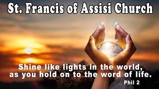 St Francis of Assisi Church Thirtysecond Sunday in Ordinary Time 4 pm Mass [upl. by Long]