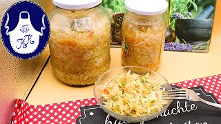 Sommersauerkraut selber machen mmmm [upl. by Aronow]