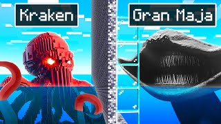 I Fooled My Friend as THE KRAKEN vs EL GRAN MAJA in Minecraft [upl. by Aitsirk950]