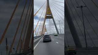 Bhumibol Bridge 2  Bangkoks Iconic Suspension Bridge [upl. by Ybroc364]