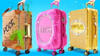 Rich vs Poor Parents On Vacation Revealing the Best Travel Hacks by 123 GO [upl. by Selma]