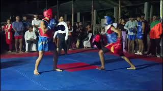 20th SIVASAGER DISTRICT WUSHU CHAMPIONSHIP 2024 Wushu Fight [upl. by Wartow]