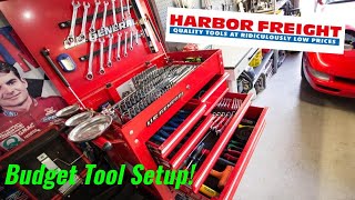 Ultimate Toolbox Organization and Setup  Harbor Freight US General 5 Drawer Tool Cart [upl. by Christi529]