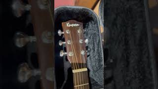 Kaysen KH3 DC Solid Top Acoustic Guitar with Fishman EQ System [upl. by Adnovaj]