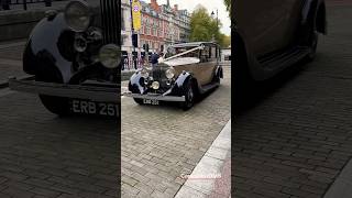 1938 Vintage RollsRoyce Limousine luxurycar vintagecar rollsroyce carspotting2024 [upl. by Oecam]