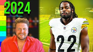 Updated Top 30 Running Back Rankings For 2024 Fantasy Football [upl. by Atenek]