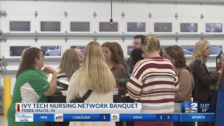 Ivy Tech holds Nursing Network Banquet [upl. by Adilen713]