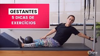 5 DICAS  Aula de Pilates para Gestantes [upl. by Sairtemed]