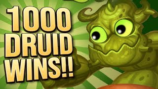 🥇 1000 DRUID WINS 🥇  Standard  Hearthstone [upl. by Lynette]