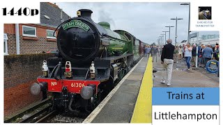 1440p QHD 60Hz Mayflower 61306 at Littlehampton Railway Station  19th Sept 2021 [upl. by Eveiveneg]