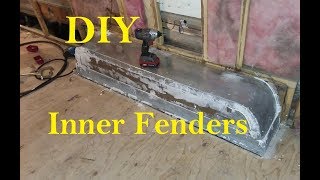 DIY Build Inner Fenders for a Trailer or RV Camper for about 30 [upl. by Llehsem766]