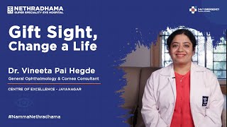 The Truth About Eye Donation Dr Vineeta Pai on Keratoplasty amp a Patient’s LifeChanging Journey [upl. by Aihseit455]