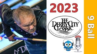 Efren Reyes vs Ryan Hollingsworth  9 Ball  2023 Derby City Classic rd 2 [upl. by Anilegnave671]