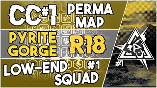 【明日方舟Arknights】CC1 Permanent Map  Pyrite Gorge Risk 18  Low End Squad 1  Arknights Strategy [upl. by Scarrow205]