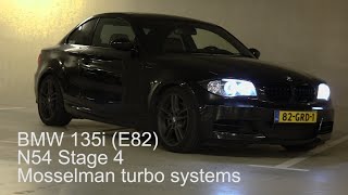 bmw 135i 500HP stage4  acceleration exhaust sound burnout dutchperformance [upl. by Refinneg]