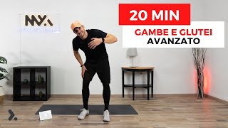 Allenamento Completo per Gambe e Glutei Avanzato  Emanuele Mauti [upl. by Daune]