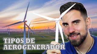 ¿Cómo funcionan los aerogeneradores 💨♻⚡ Tipos Componentes y Características [upl. by Ecnedurp424]