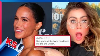 Most SAVAGE Reactions To Meghan Markle ‘KARMA’ Headline [upl. by Anirtep679]