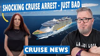 CRUISE NEWS  Shocking Cruise Arrest CRUISES IMPACTED BY HELENE Royal Caribbean Haiti Update [upl. by Yecart]