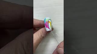 rainbow nails gel nail designs nail nailart easynailartdesignsforbeginners nails naildesign [upl. by Braca]