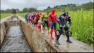 Avengers Superhero Story Marvels SpiderMan 2 Hulk Iron Man Captain America Venom [upl. by Enelyahs]