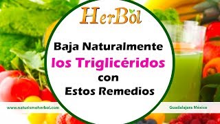 Como Bajar los Triglicéridos Altos de Manera Natural 4 Remedios Fáciles [upl. by Eiramyma399]