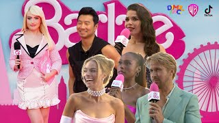 AMELIA REPORTING AT THE BARBIE PREMIERE  Margot Robbie Ryan Gosling Will Ferrell Dua Lipa amp More [upl. by Aisel]