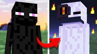 We REMADE the Minecraft Enderman 5 Different Ways from Scratch [upl. by Tacy380]