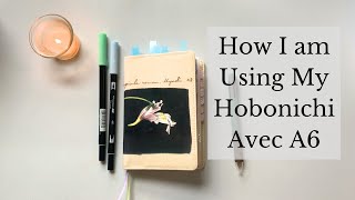 How I am Using My Hobonichi  Hobonichi Avec A6 Setup [upl. by Adnamar196]