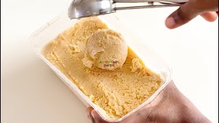 JUST 1 INGREDIENT  HOW TO MAKE EVAPORATED MILK ICE CREAM [upl. by Renado]