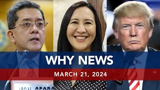 UNTV WHY NEWS  March 22 2024 [upl. by Ancelin390]