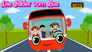 Die Räder vom Bus  Kinderlied  Lieder zum mitsingen [upl. by Eenahpets]