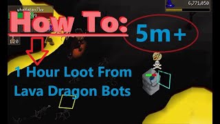 OSRS How To Guide for Getting Lava Dragon Bots 5m Setup and Tips [upl. by Nnep353]