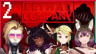 LETHAL COMPANY WITH FEN TAILON AND KUROU DIVING DEEP  DANGER MOONS  DREAD [upl. by Eisse830]