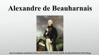 Alexandre de Beauharnais [upl. by Meraree]