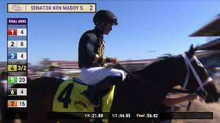 Twirling Queen wins the Senator Ken Maddy Stakes race 2 at Del Mar 11124 [upl. by Ydnyc273]