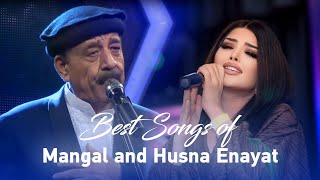 Mangal and Husna Enayat Top Hits  منګل او حسنه عنايت غوره سندرې [upl. by Ralip662]